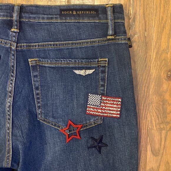 ROCK & REPUBLIC INDEE JEANS 8M - Picture 9 of 13